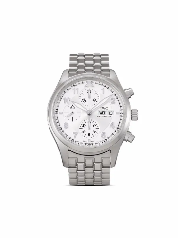 IWC Schaffhausen 2010 pre-owned Spitfire 42mm - Farfetch