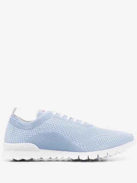 Kiton fly-knit low-top trainers