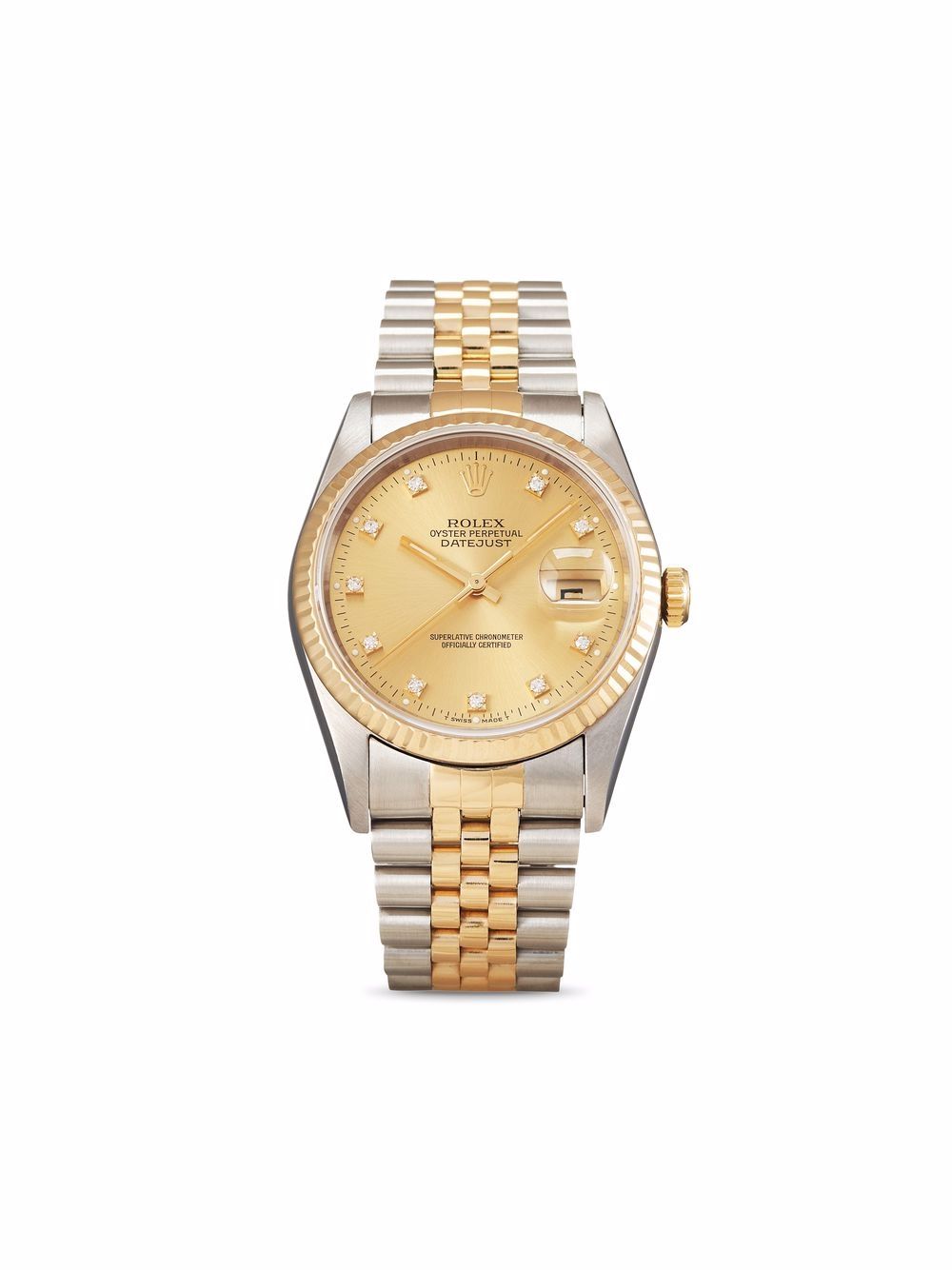 фото Rolex наручные часы datejust pre-owned 36 мм 1995-го года