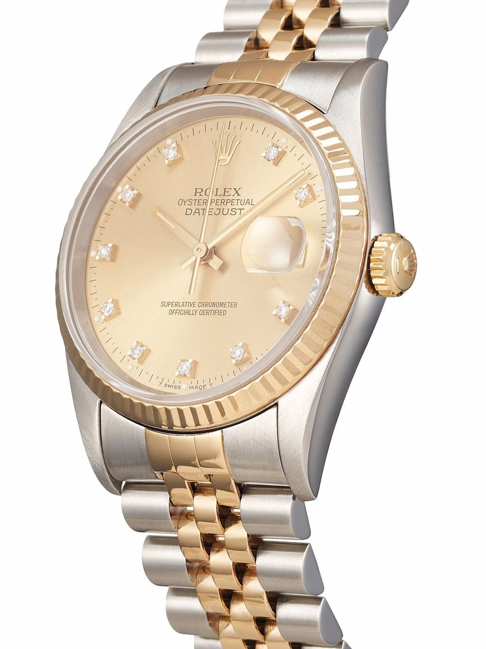 фото Rolex наручные часы datejust pre-owned 36 мм 1995-го года