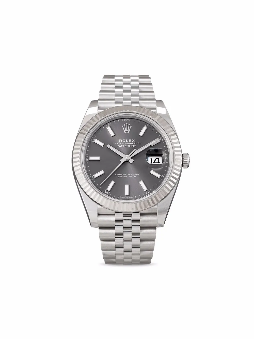 

Rolex 2021 pre-owned Datejust 41mm - Grey