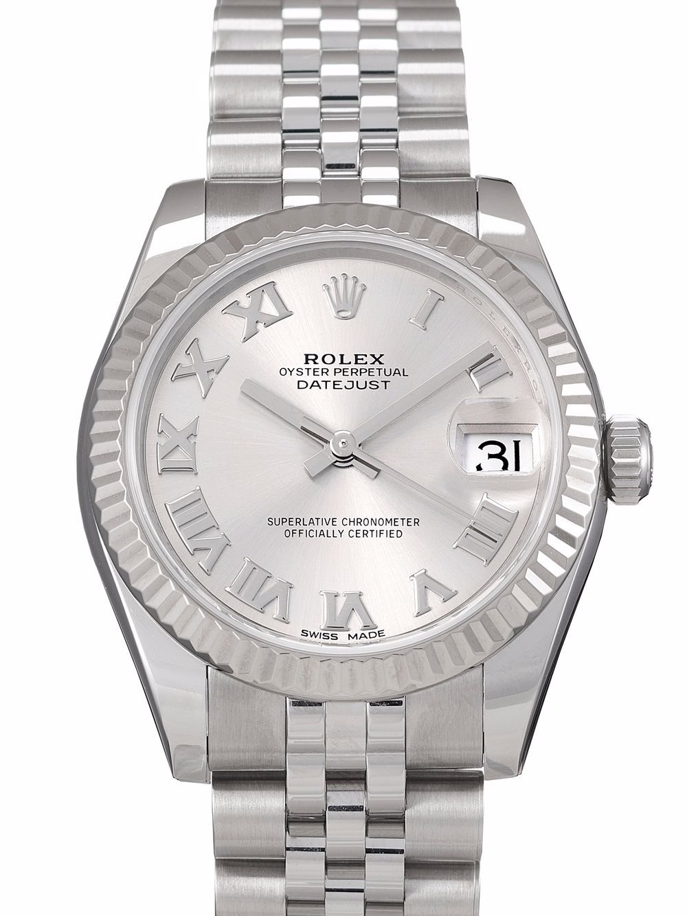 фото Rolex наручные часы datejust pre-owned 31 мм 2020-го года