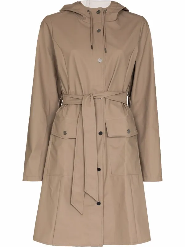 Rains Gabardina Con Cinturón - Farfetch