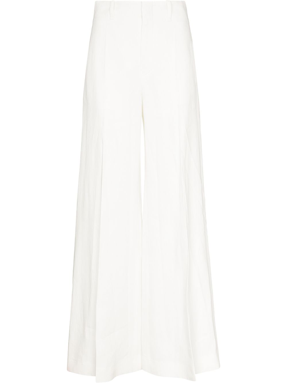 Chloé wide-leg linen trousers