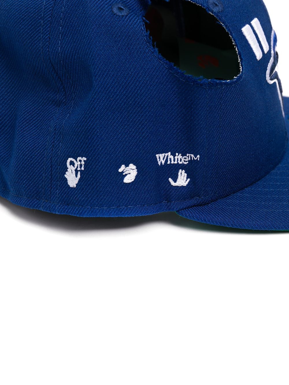 Off-White New Era Toronto Blue Jays Fitted Hat Blue/Red