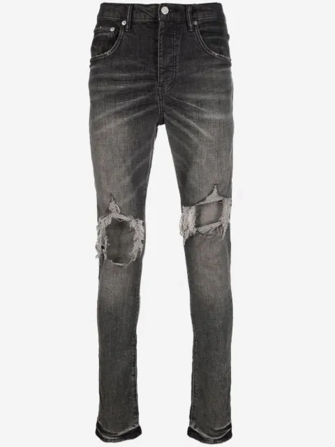 Purple Brand low-rise slim-fit jeans 