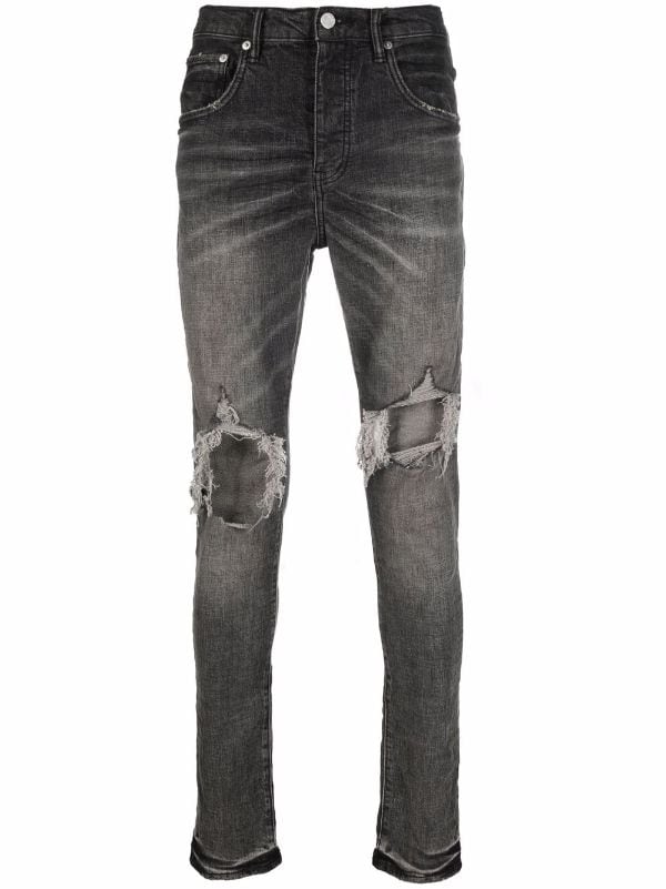 Purple Brand acid-wash low-rise Skinny Jeans - Farfetch