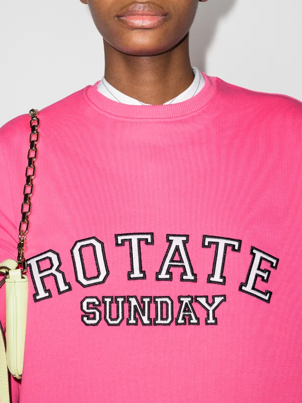 rotate sweatshirt pink