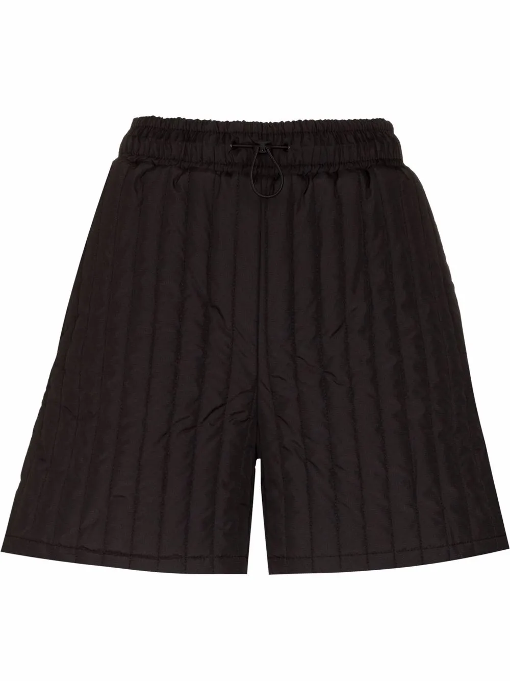 

Rains Liner quilted knee-length shorts - Black