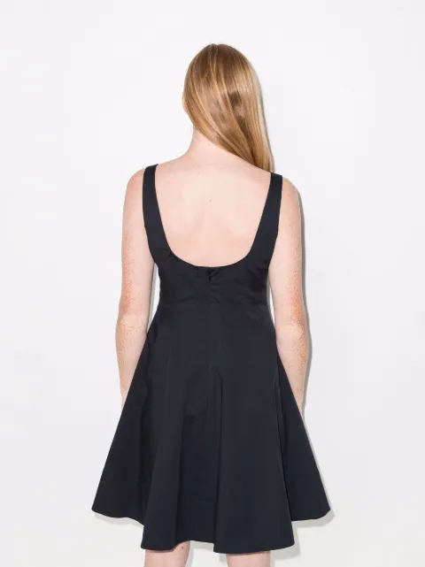 STAUD Mini Wells square-neck dress 907502 - 2