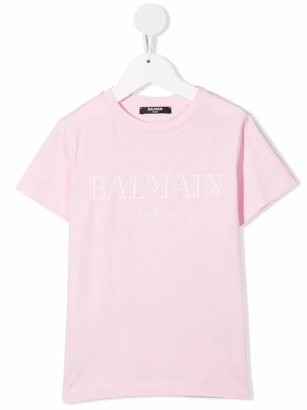 фото Balmain kids футболка с логотипом