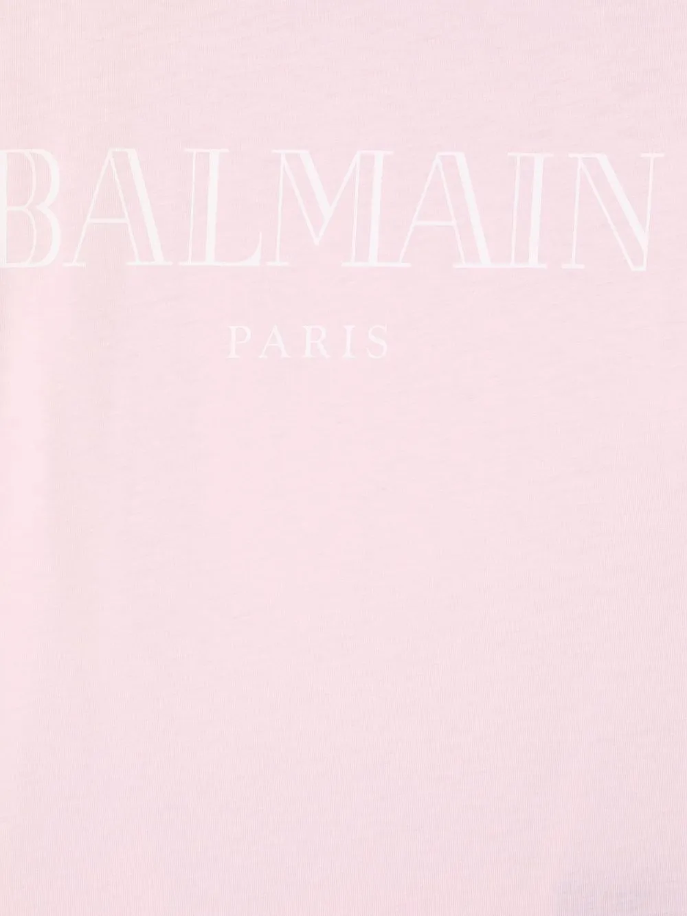 фото Balmain kids футболка с логотипом
