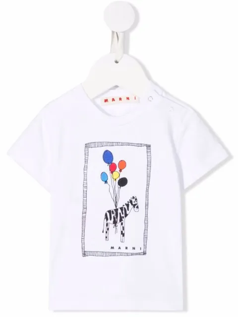 Marni Kids graphic-print T-shirt