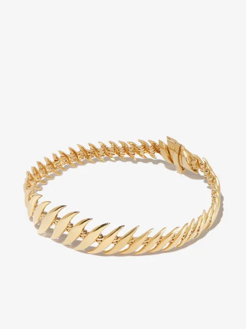 Fernando Jorge pulsera Flame en oro amarillo de 18kt