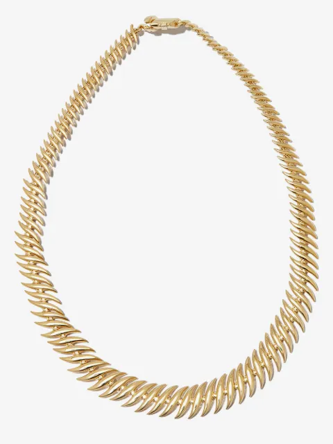 Fernando Jorge 18kt yellow gold Flame necklace