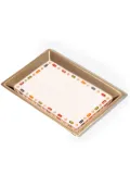 Suzanne Kalan jewel-print porcelain tray - Pink
