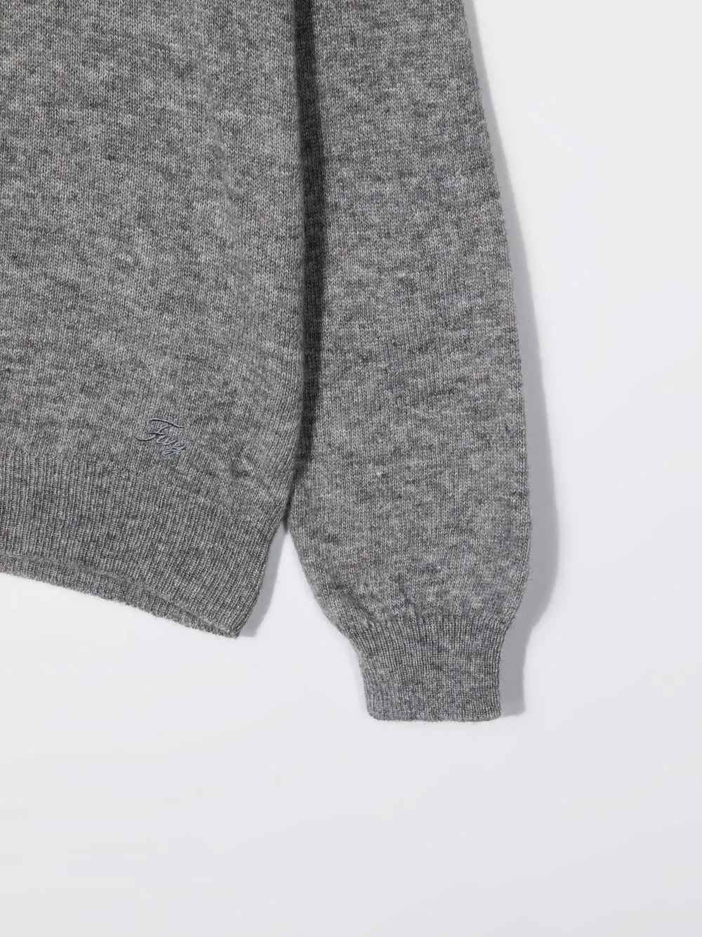 Fay Kids Gebreide coltrui Grijs