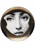 Fornasetti Variazioni decorative plate - Black