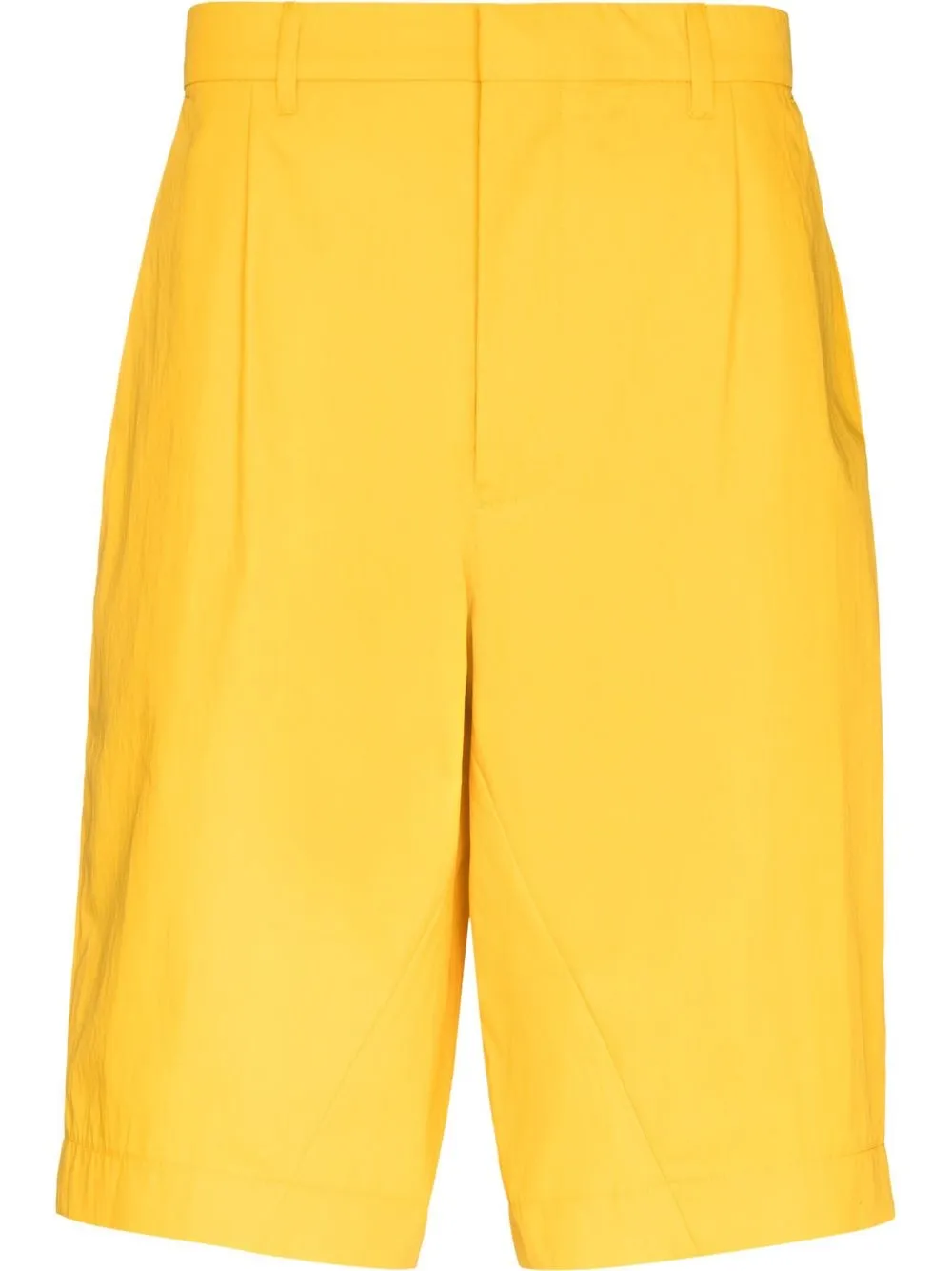 

Bianca Saunders Bianca knee-length Bermuda shorts - Yellow