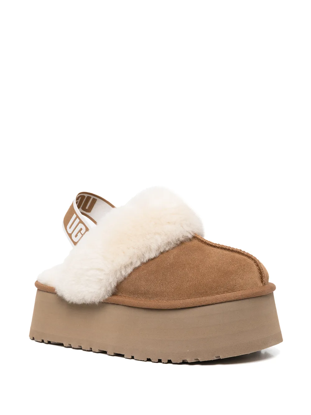 фото Ugg слиперы funkette на платформе