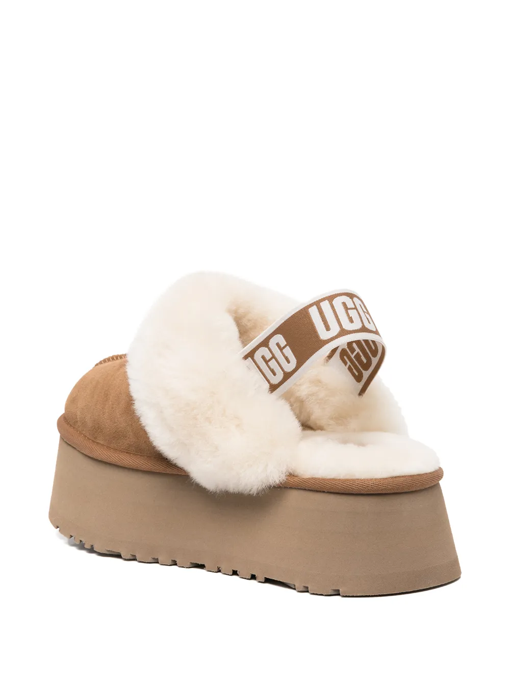 фото Ugg слиперы funkette на платформе