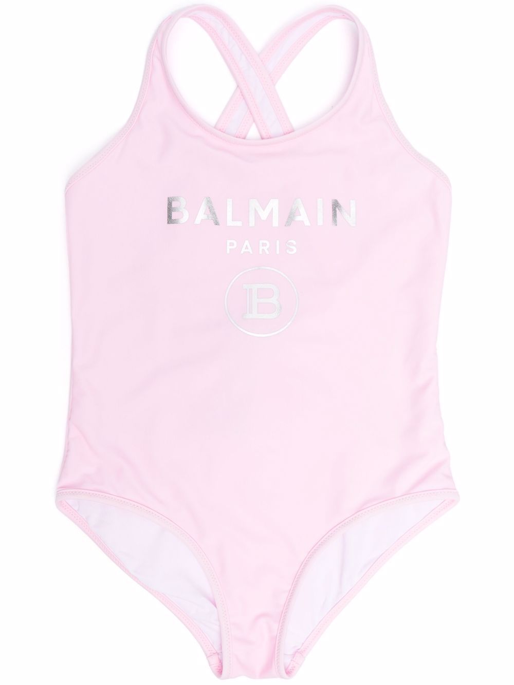 фото Balmain kids купальник с логотипом