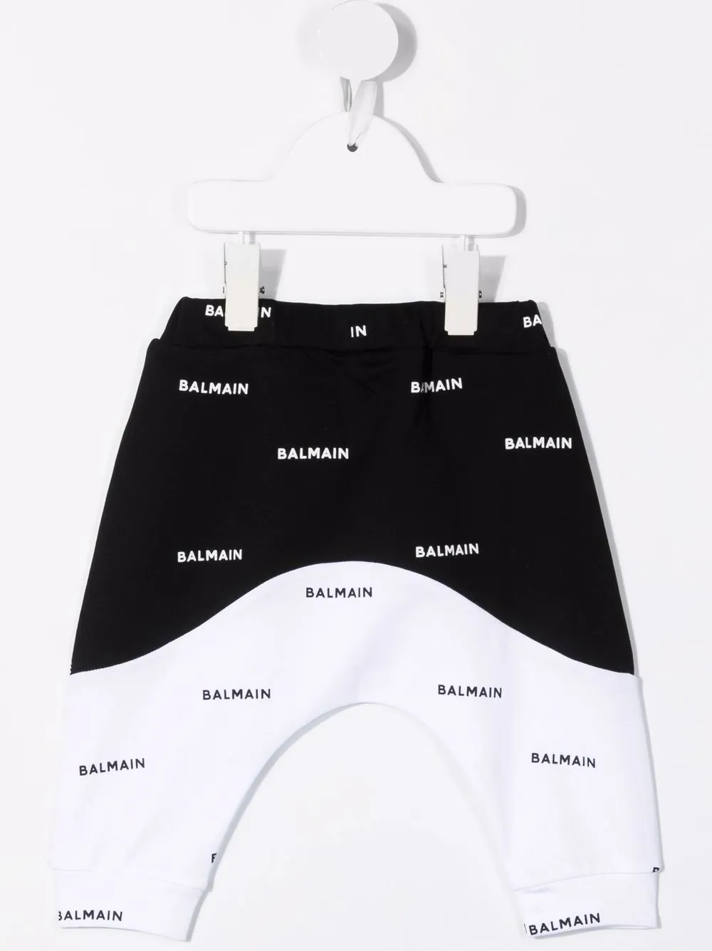 фото Balmain kids спортивные брюки с логотипом