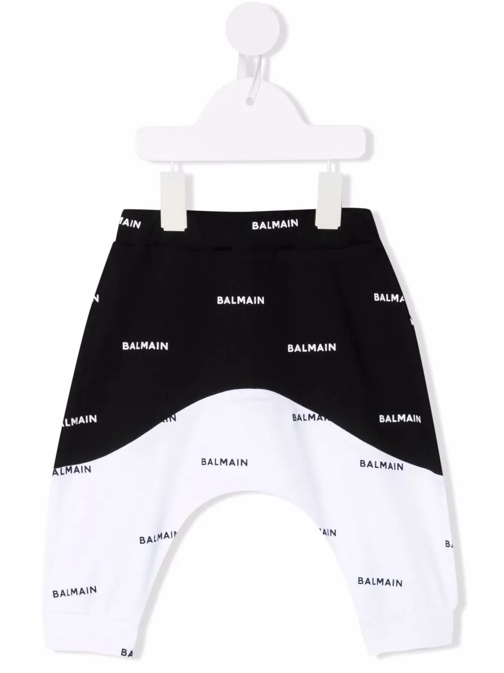фото Balmain kids спортивные брюки с логотипом