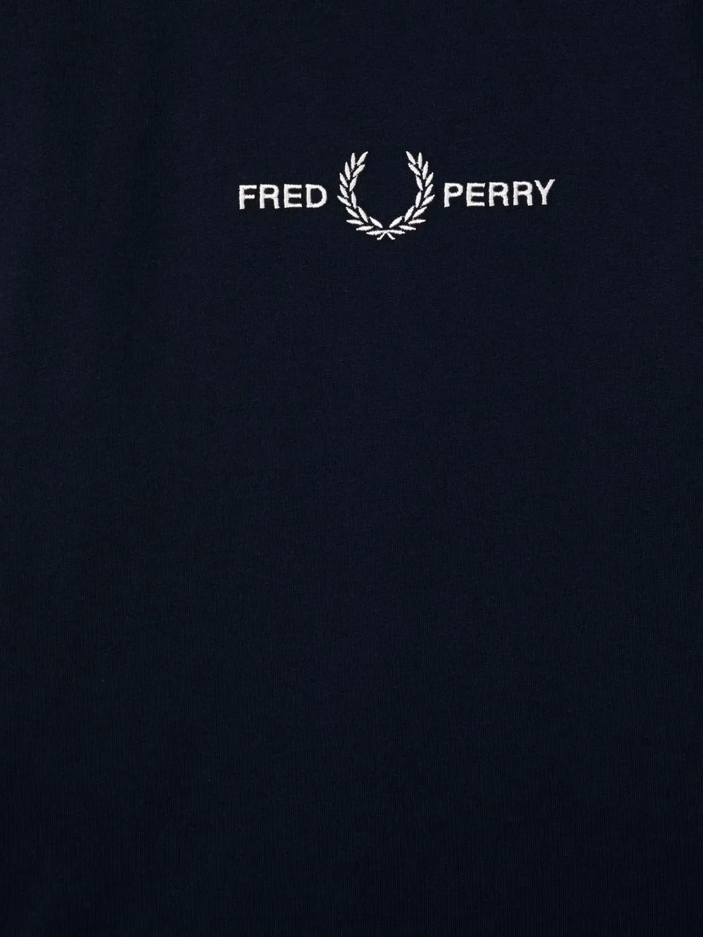 Fred Perry Kids T-shirt met geborduurd logo Blauw