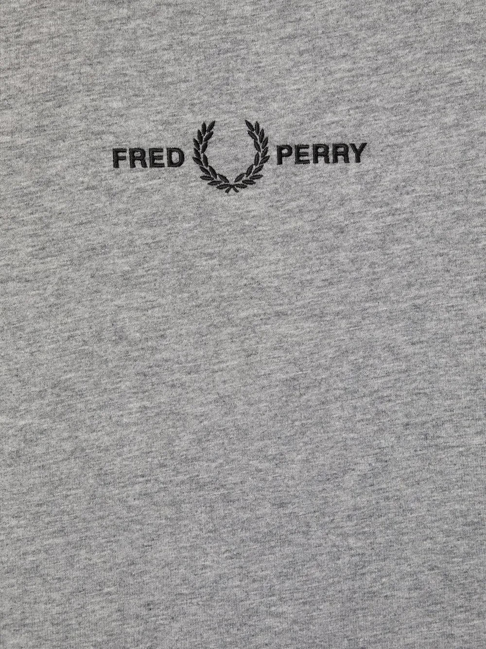 Fred Perry Kids T-shirt met ronde hals Grijs