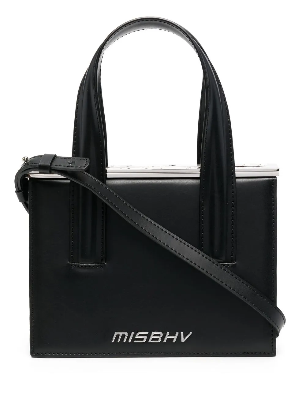 

MISBHV Trinity leather handbag - Black