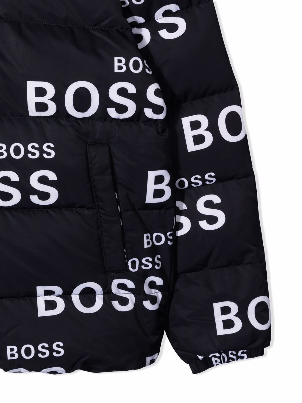 фото Boss kidswear пуховик с логотипом