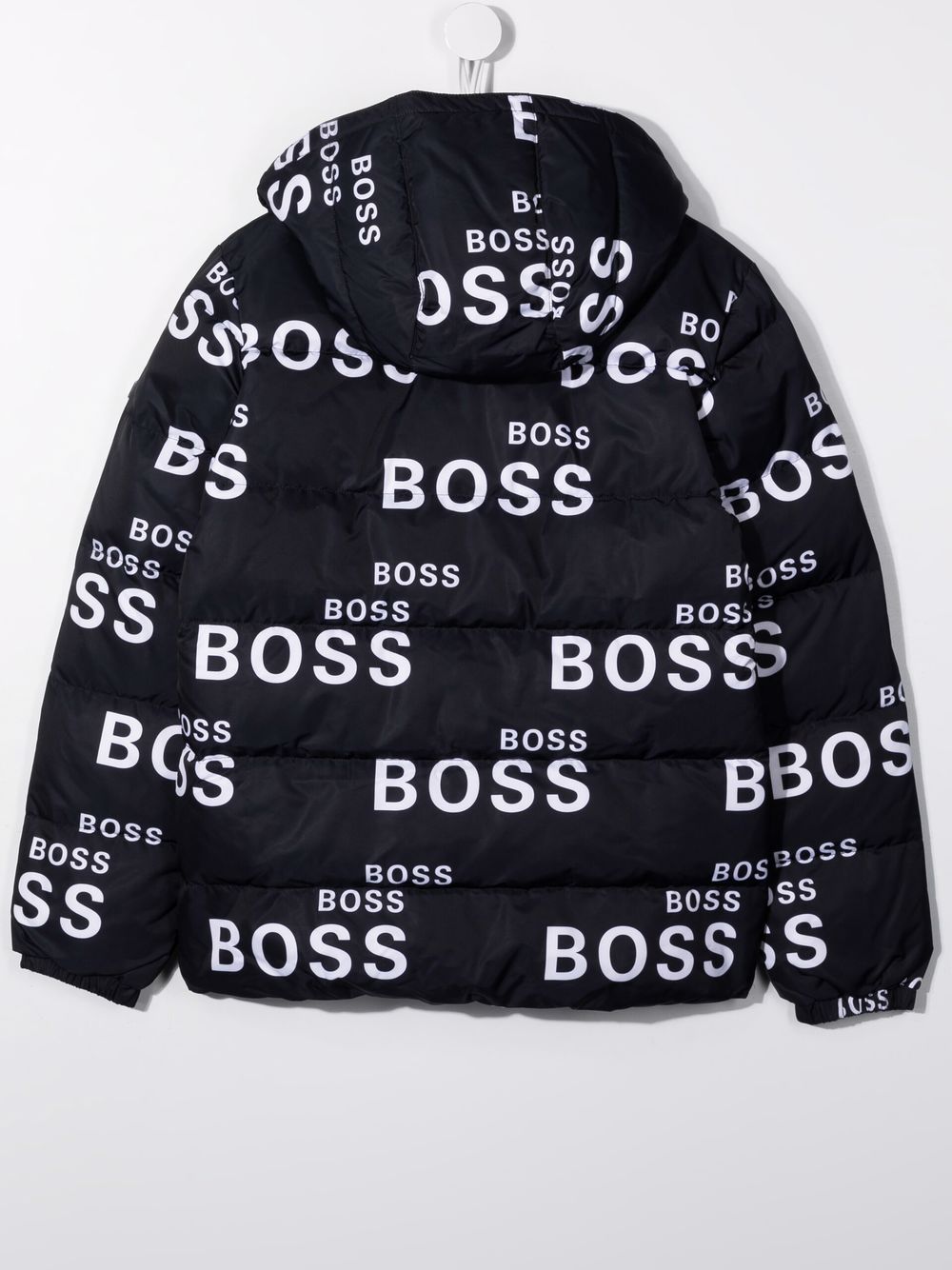 фото Boss kidswear пуховик с логотипом