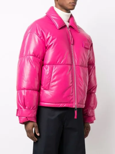 Sale Jacquemus Doudoune leather puffer 