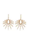 Fernando Jorge 18kt yellow gold Brilliant Clarity diamond drop earrings