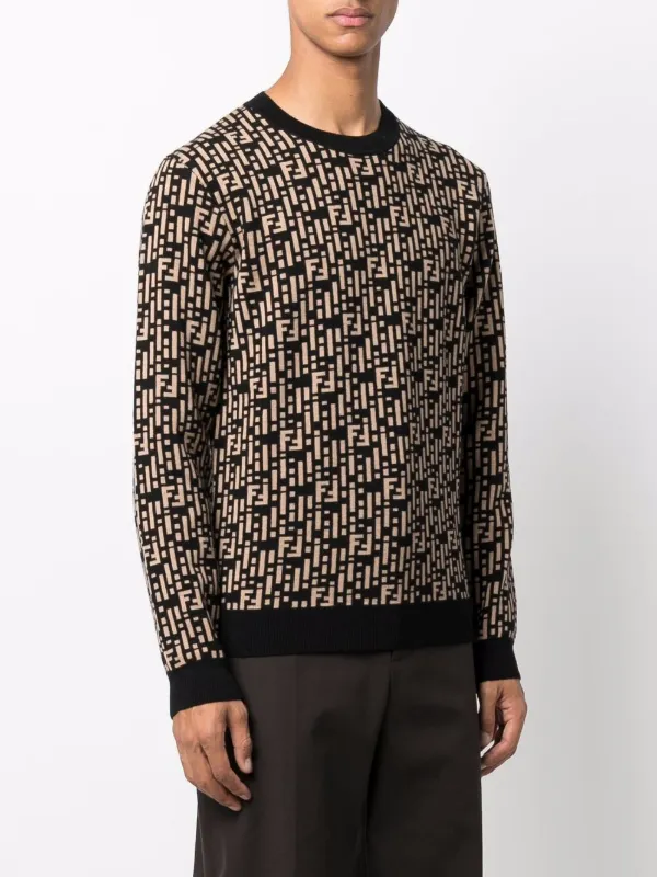 fendi ff motif jumper