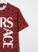 Versace Kids TEEN logo crew-neck T-shirt
