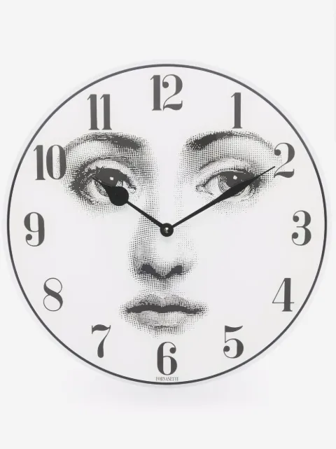 Fornasetti часы Lina Cavalieri