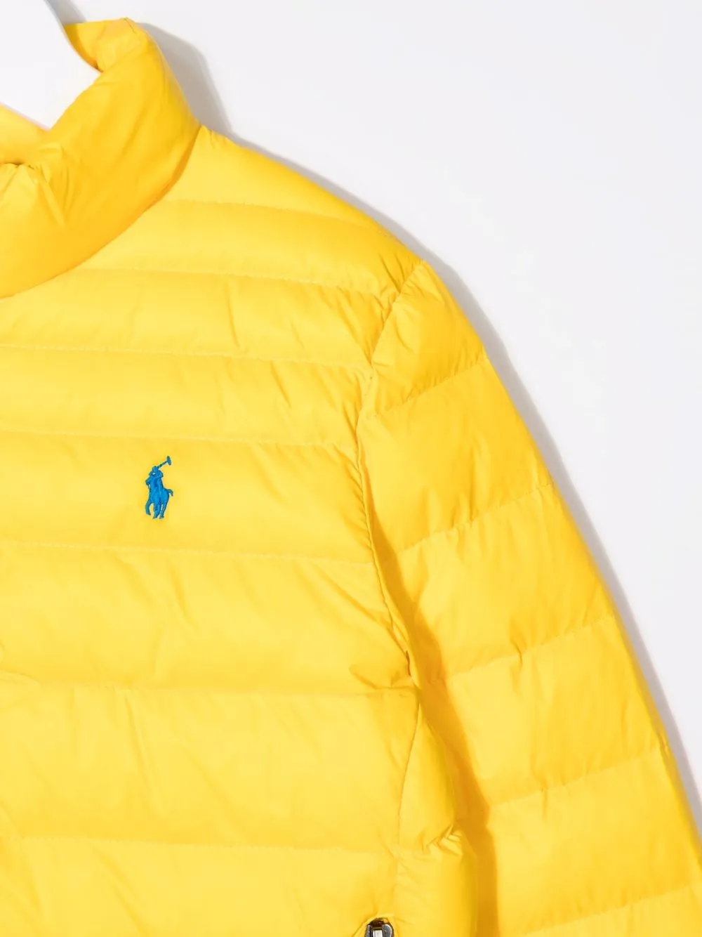 фото Polo ralph lauren пуховик с вышивкой