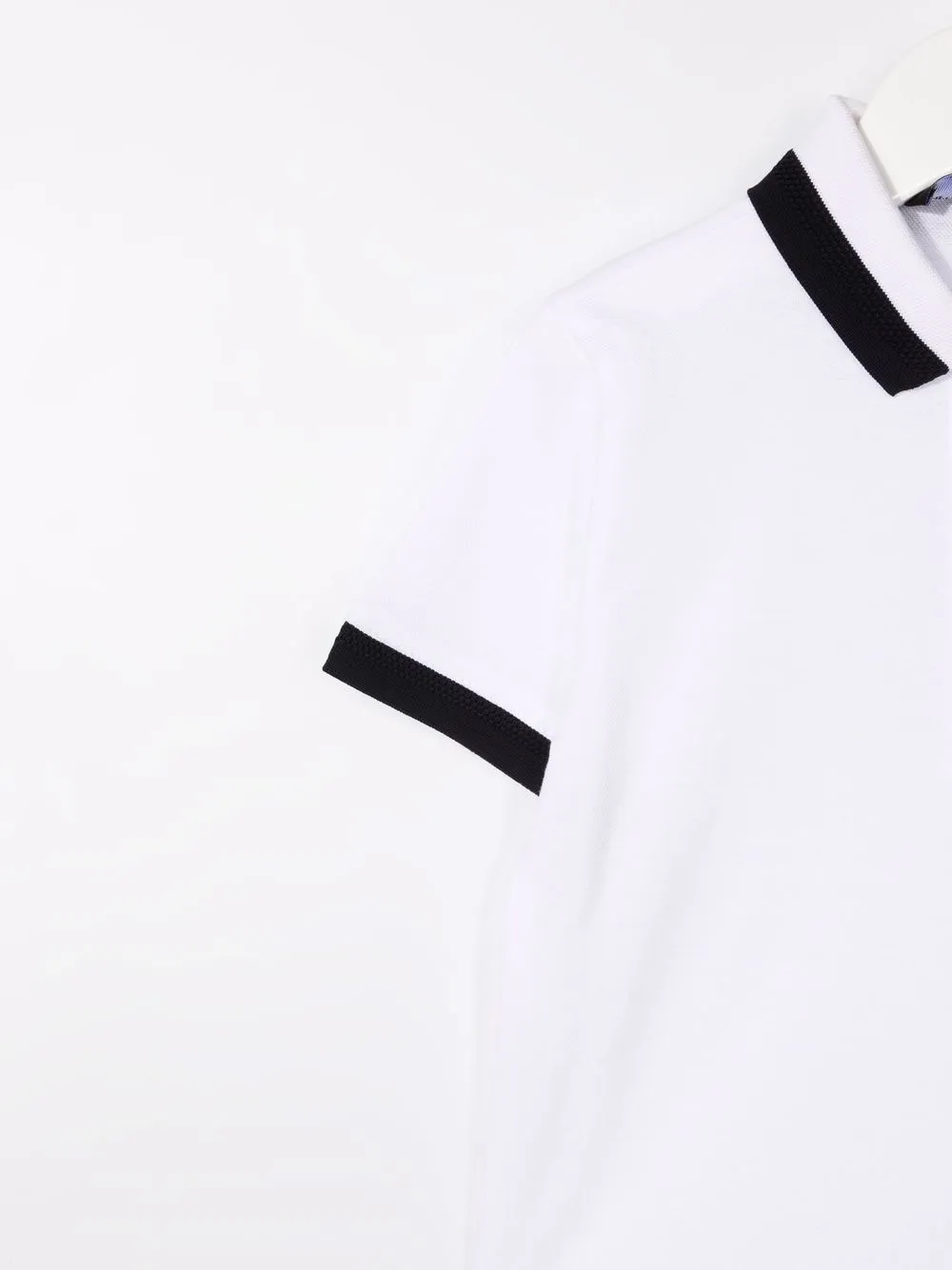 фото Emporio armani kids рубашка поло с вышитым логотипом