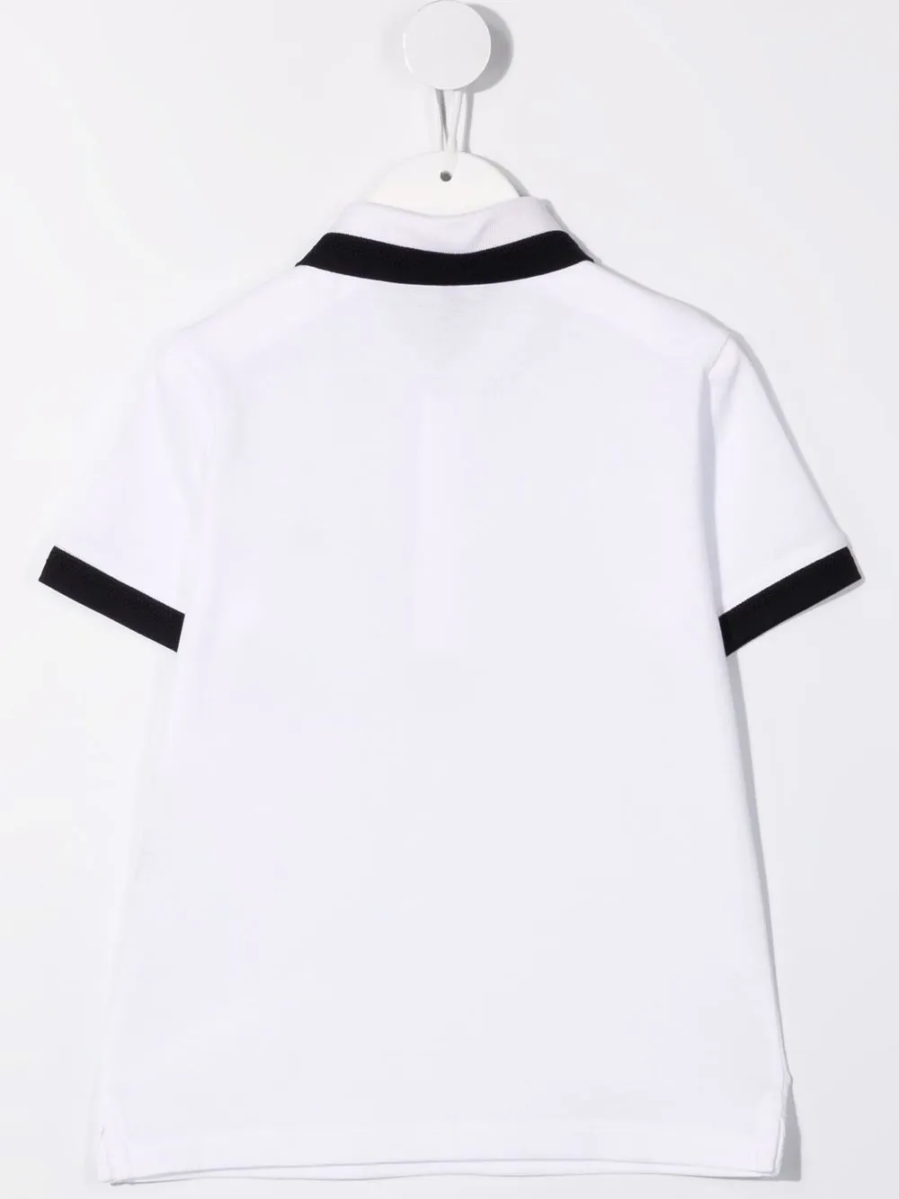 фото Emporio armani kids рубашка поло с вышитым логотипом