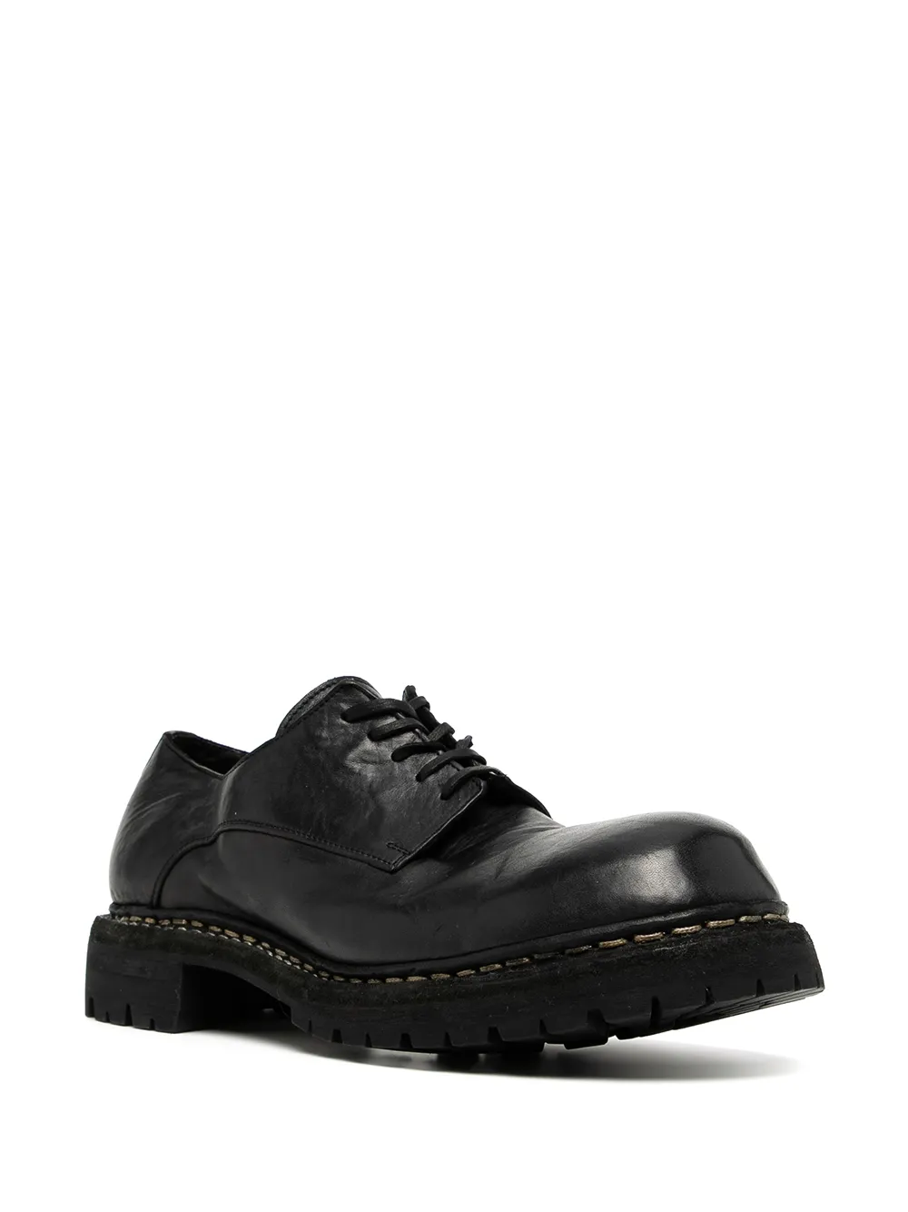 Guidi Leather lace-up Shoes - Farfetch