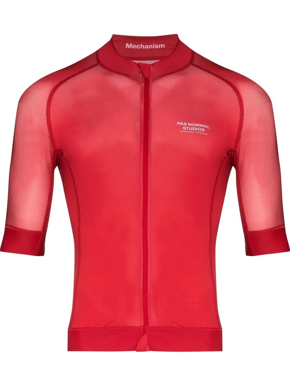 

Pas Normal Studios jumpsuit de ciclismo Mechanism con logo - Rojo
