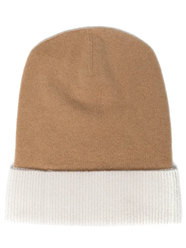 Rosetta Getty two-tone Cashmere Beanie 