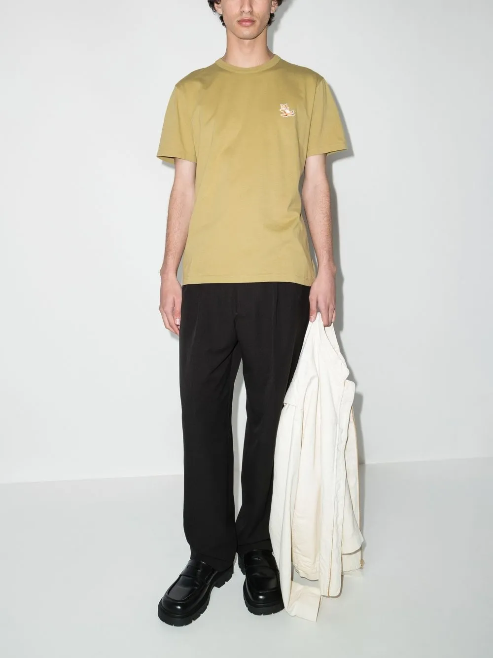 Maison Kitsuné Chillax Fox Patch T-shirt | T-Shirts | Image 2