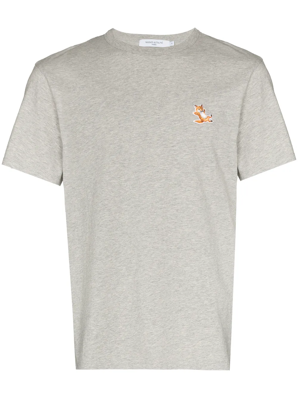 

Maison Kitsuné playera con logo Fox - Gris