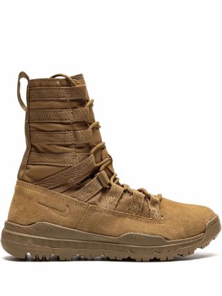 brown nike boot