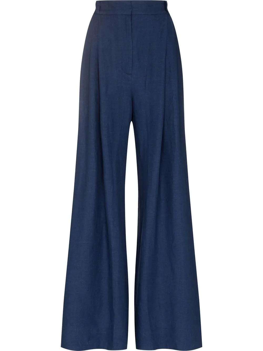 

Three Graces high-waisted wide-leg trousers - Blue