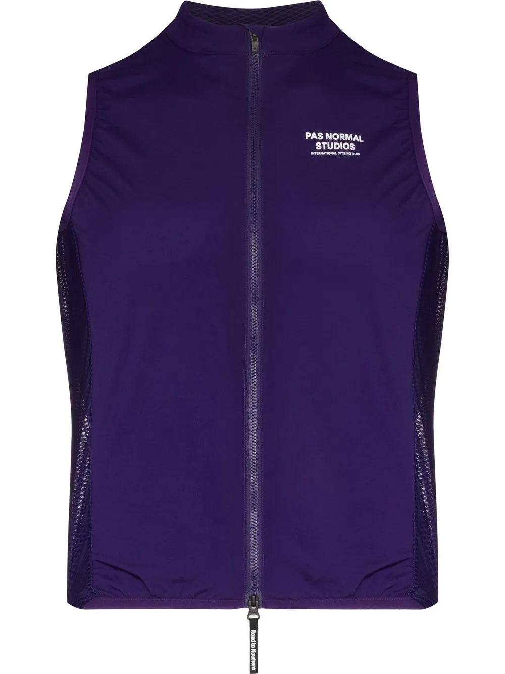 

Pas Normal Studios lightweight stow-away gilet - Purple