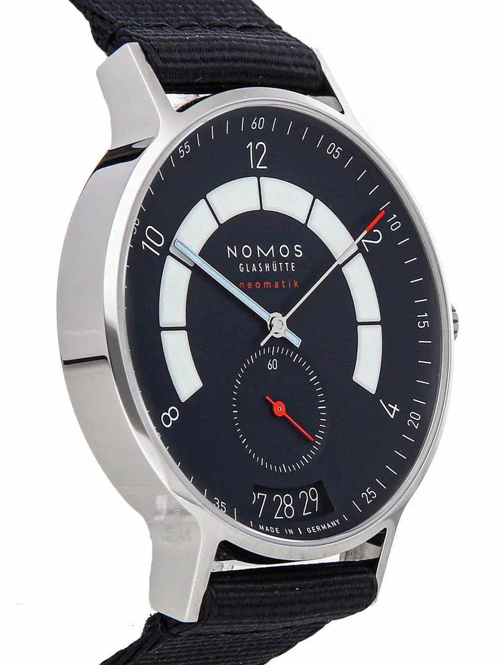 фото Nomos glashütte наручные часы autobahn neomatik date pre-owned 41 мм